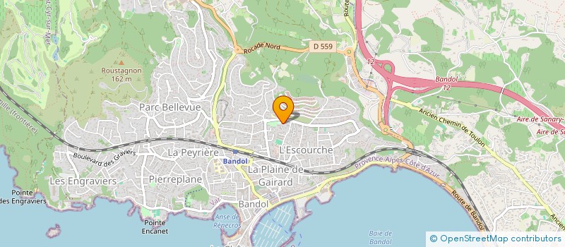 localisation de l'entreprise VANHAMME RAYMOND ET EMILE à BANDOL