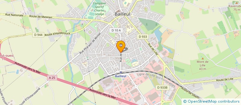 localisation de l'entreprise VANHERSECKE à STRAZEELE
