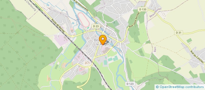 localisation de l'entreprise VANHESE AUTOMOBILES à BEAUMONT-LE-ROGER