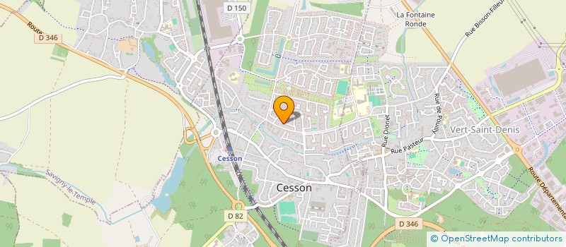 localisation de l'entreprise VANHILLE ET ASSOCIES  CESSON