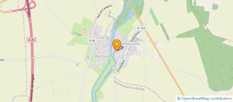 localisation de l'entreprise VANHOLEBEKE TRANSPORTS à BANTOUZELLE