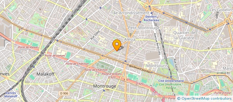 localisation de l'entreprise VANI  PARIS