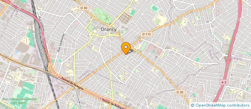 localisation de l'entreprise VANIASTYL à DRANCY