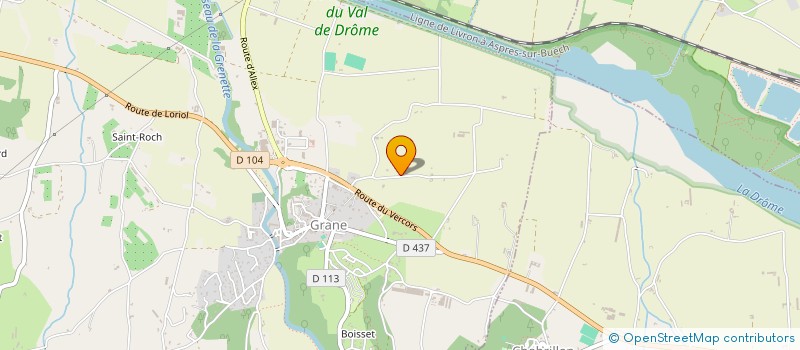 localisation de l'entreprise VANIG ET DELICES à GRANE