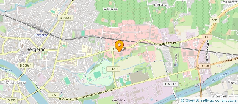 localisation de l'entreprise VANIKORO à BERGERAC