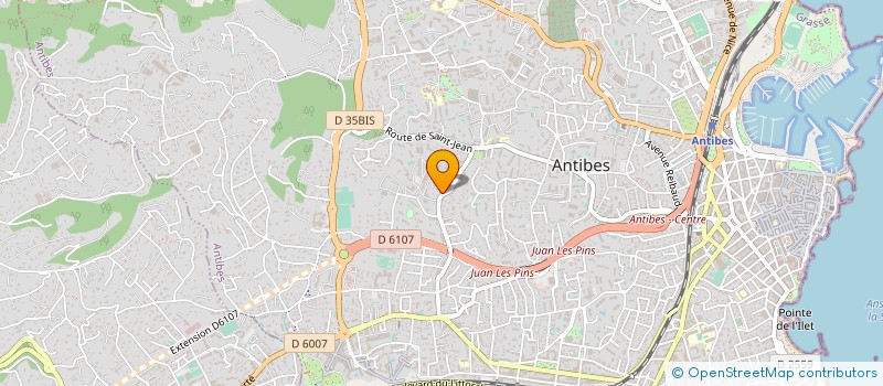 localisation de l'entreprise VANILIA EVENTS à ANTIBES