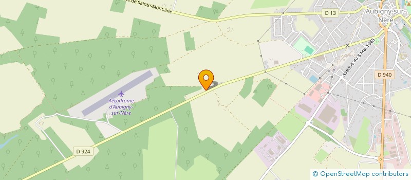 localisation de l'entreprise VANILL'DECOR à AUBIGNY-SUR-NERE