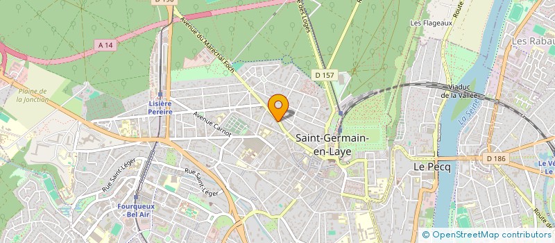 localisation de l'entreprise VANILLE à SAINT-GERMAIN-EN-LAYE