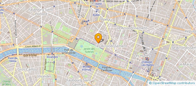 localisation de l'entreprise VANILLE  PARIS