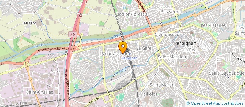 localisation de l'entreprise VANILLE  PERPIGNAN