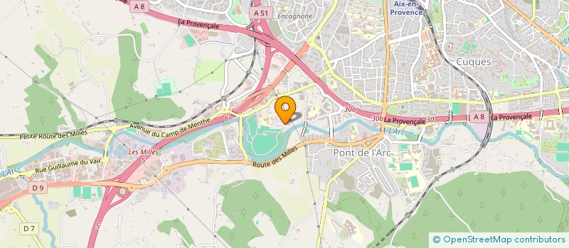 localisation de l'entreprise VANILLE à AIX-EN-PROVENCE