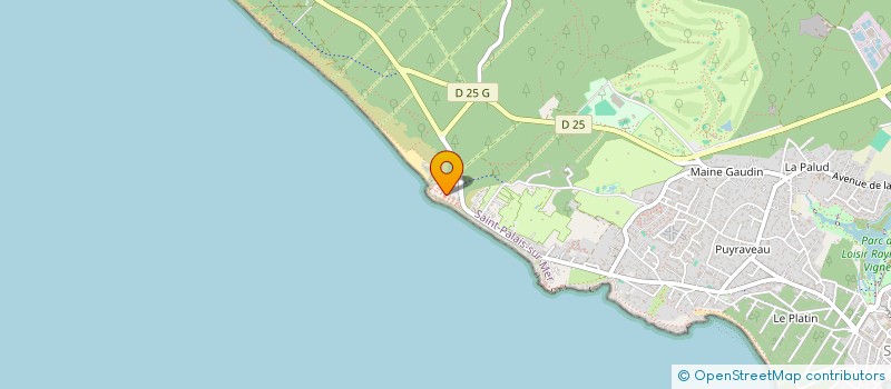 localisation de l'entreprise VANILLE  SAINT-PALAIS-SUR-MER