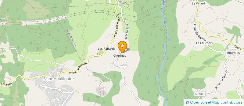 localisation de l'entreprise VANILLE FRAISE  SAVINES-LE-LAC