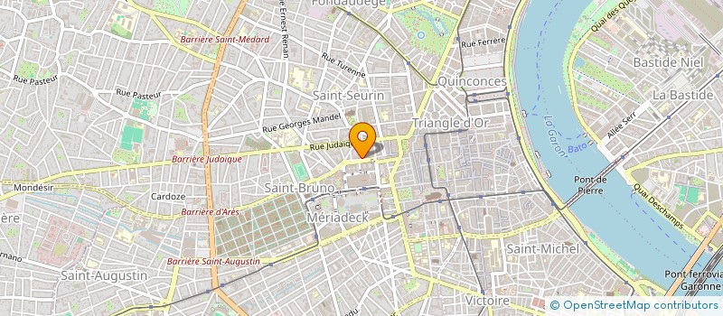 localisation de l'entreprise VANILLE LINA à BORDEAUX
