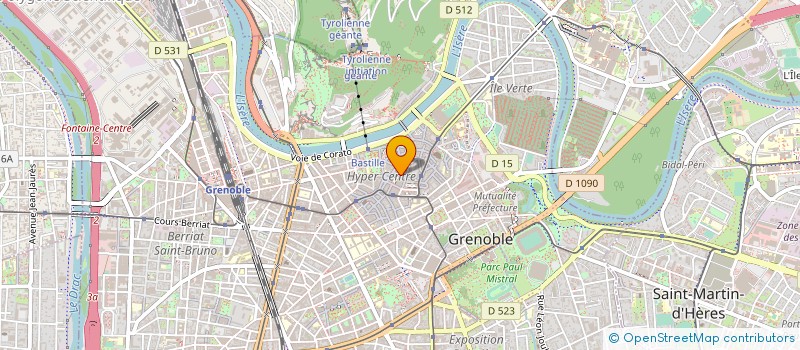 localisation de l'entreprise VANILLE MUSCADE à GRENOBLE