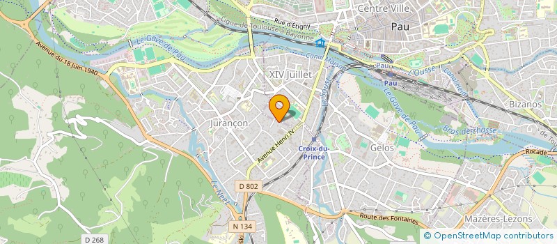 localisation de l'entreprise VANILLIA  JURANCON