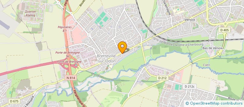 localisation de l'entreprise VANINA  BRETTEVILLE-SUR-ODON