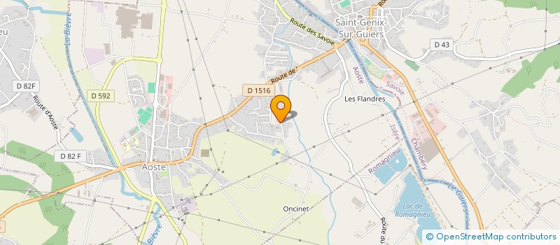 localisation de l'entreprise VANISERE à AOSTE