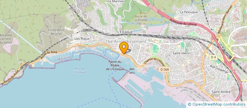 localisation de l'entreprise VANITAL à MARSEILLE