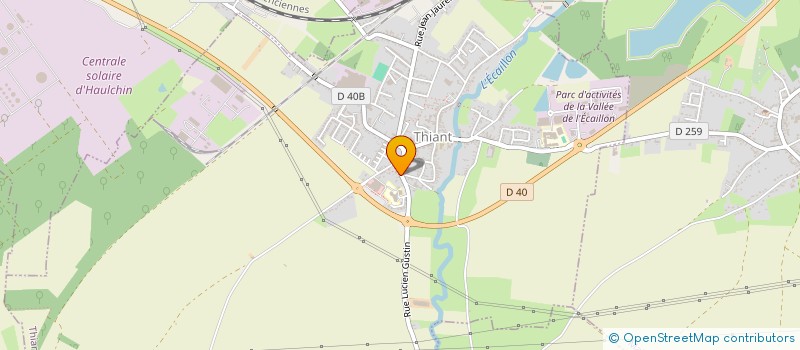 localisation de l'entreprise VANITAS ASSO  THIANT