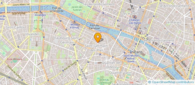 localisation de l'entreprise VANITES à PARIS