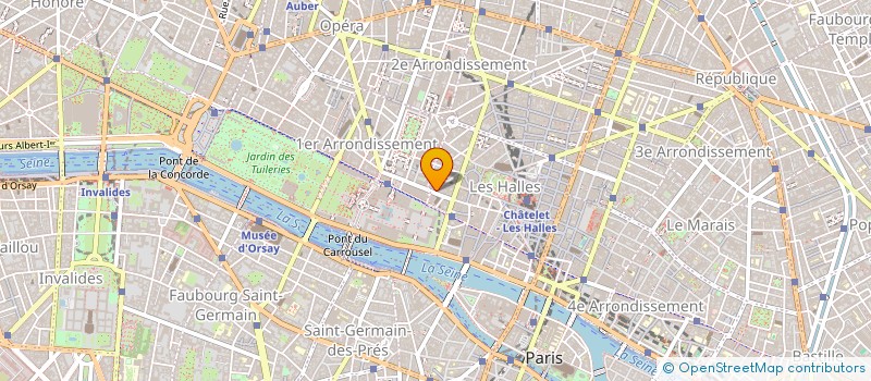 localisation de l'entreprise VANITIES à PARIS