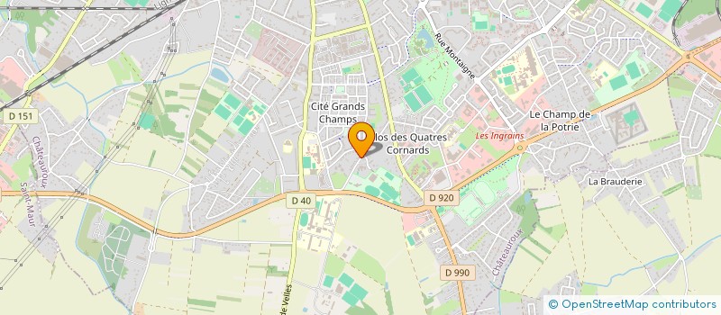 localisation de l'entreprise VANITIMA à CHATEAUROUX