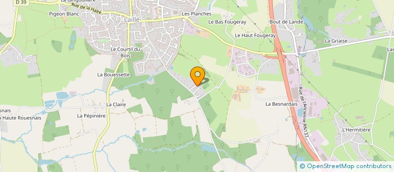 localisation de l'entreprise VANIVAL  LAILLE