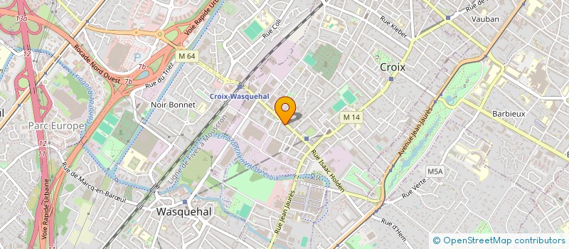 localisation de l'entreprise VANKY  CROIX