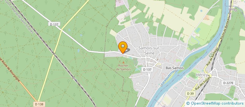 localisation de l'entreprise VANLANGENDONCK EDMOND                0  SAMOIS-SUR-SEINE