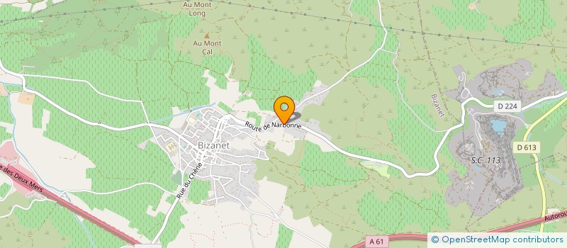 localisation de l'entreprise VANLIFE MARKET  LEZIGNAN-CORBIERES