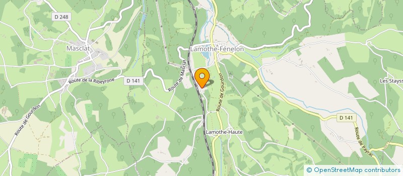 localisation de l'entreprise VANLISTH SCI  LOUPIAC