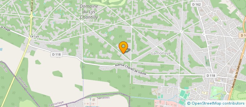 localisation de l'entreprise VANM67  LAMORLAYE