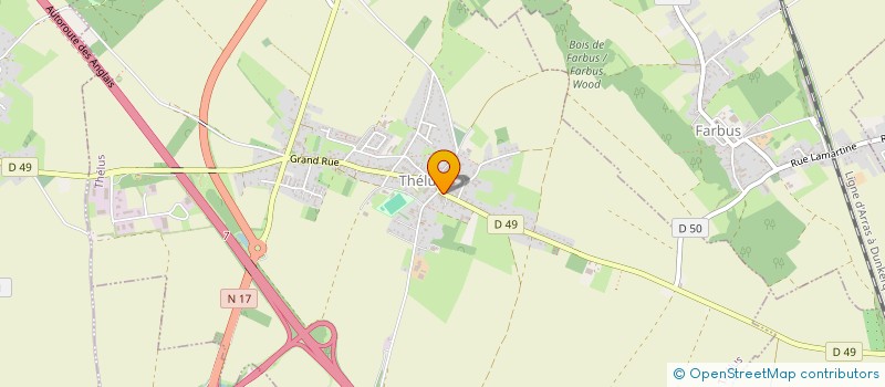 localisation de l'entreprise VANMARY  THELUS