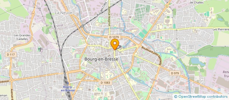 localisation de l'entreprise VANNAK IMMOBILIER à BOURG-EN-BRESSE