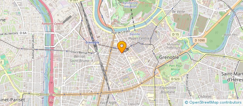 localisation de l'entreprise VANNAX à GRENOBLE