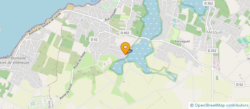 localisation de l'entreprise VANNERIE CISTEA  MESQUER