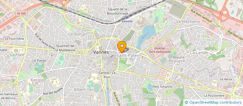 localisation de l'entreprise VANNES AGENCEMENT à VANNES