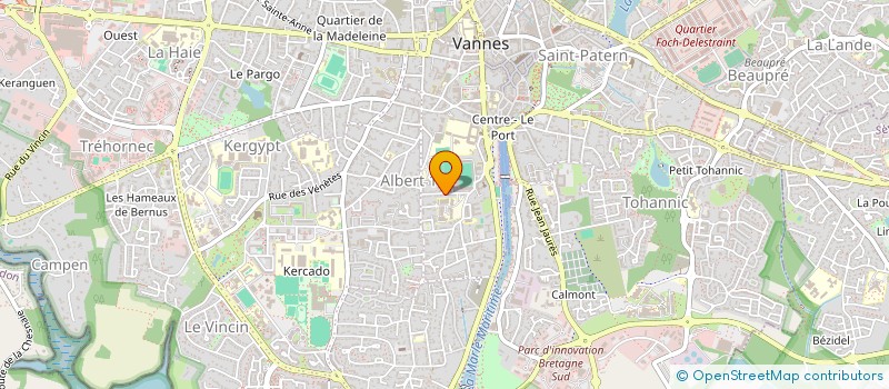 localisation de l'entreprise VANNES ASTRONOMIE à VANNES
