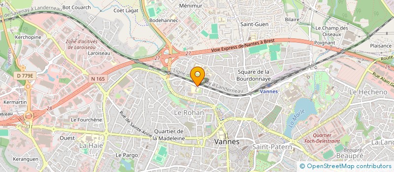 localisation de l'entreprise VANNES CYCLO RANDONNEURS  VANNES