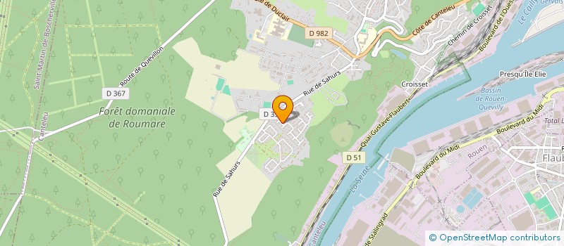 localisation de l'entreprise VANNES INDUSTRIELLES M&L  CANTELEU