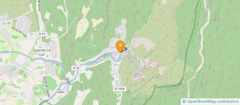 localisation de l'entreprise VANNES MAREL  FONTAINE-DE-VAUCLUSE