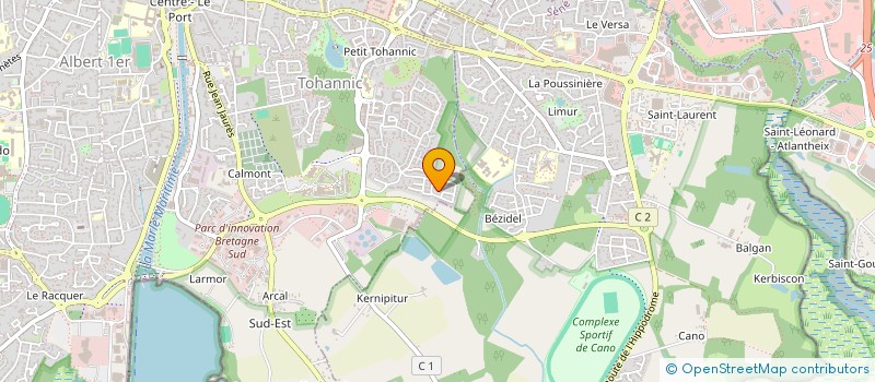 localisation de l'entreprise VANNES STATS CONSULTING à VANNES