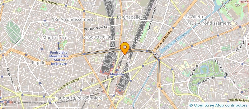 localisation de l'entreprise VANNI à PARIS