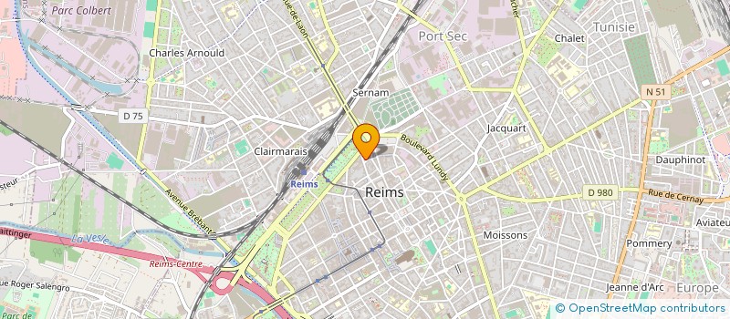 localisation de l'entreprise VANNIENWENHOVE CONSEILS  REIMS