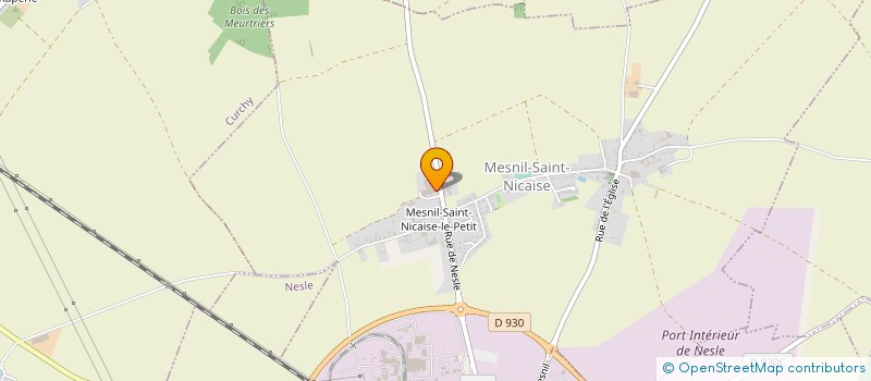 localisation de l'entreprise VANNIER MANUTENTION  MESNIL-SAINT-NICAISE