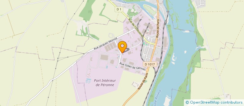 localisation de l'entreprise VANNIER TRI SOLUTIONS SOCIETE NOUVELLE à PERONNE
