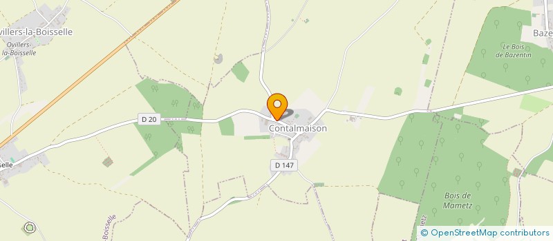localisation de l'entreprise VANOFEAR à CONTALMAISON
