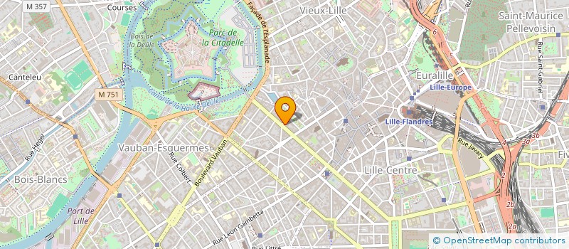 localisation de l'entreprise VANOHE à LILLE