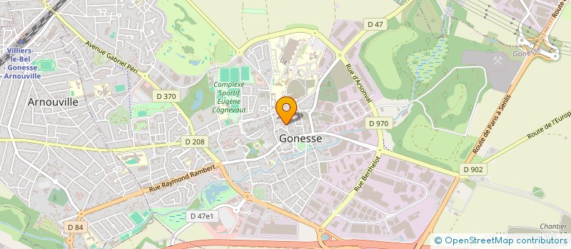 localisation de l'entreprise VANOIA  GONESSE